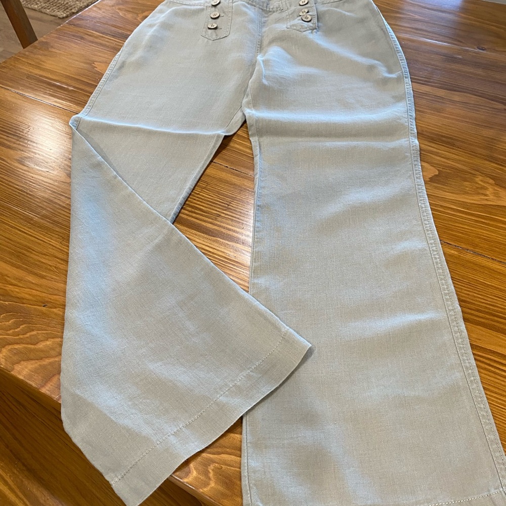 Cynthia Rowley Gray Wide Leg Pants